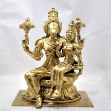 पञ्चलोहः लक्ष्मीहयग्रीवविग्रहः [Panchaloha Lakshmi Hayagriva Statue]